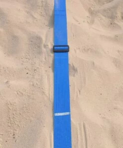 New 🛒 Tandem Adjustable Outdoor Volleyball Court Line System - 2" Black ⭐ -Volleyball Official Shop a25 024 01