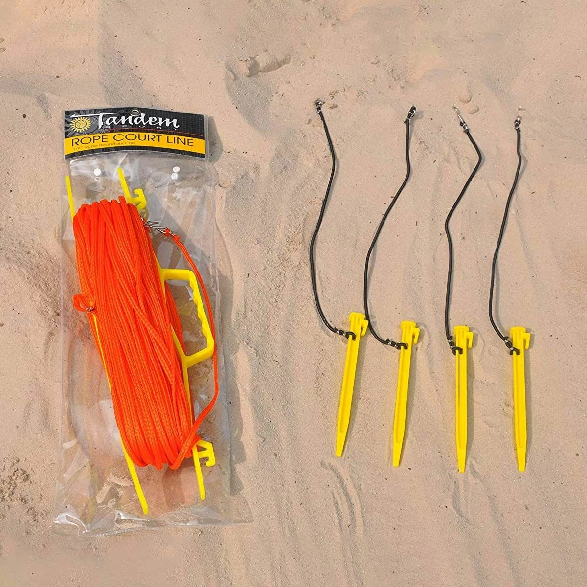 Budget π Tandem Outdoor Volleyball Court Rope Line System π₯ 2 Budget π Tandem Outdoor Volleyball Court Rope Line System π₯ - Image 2