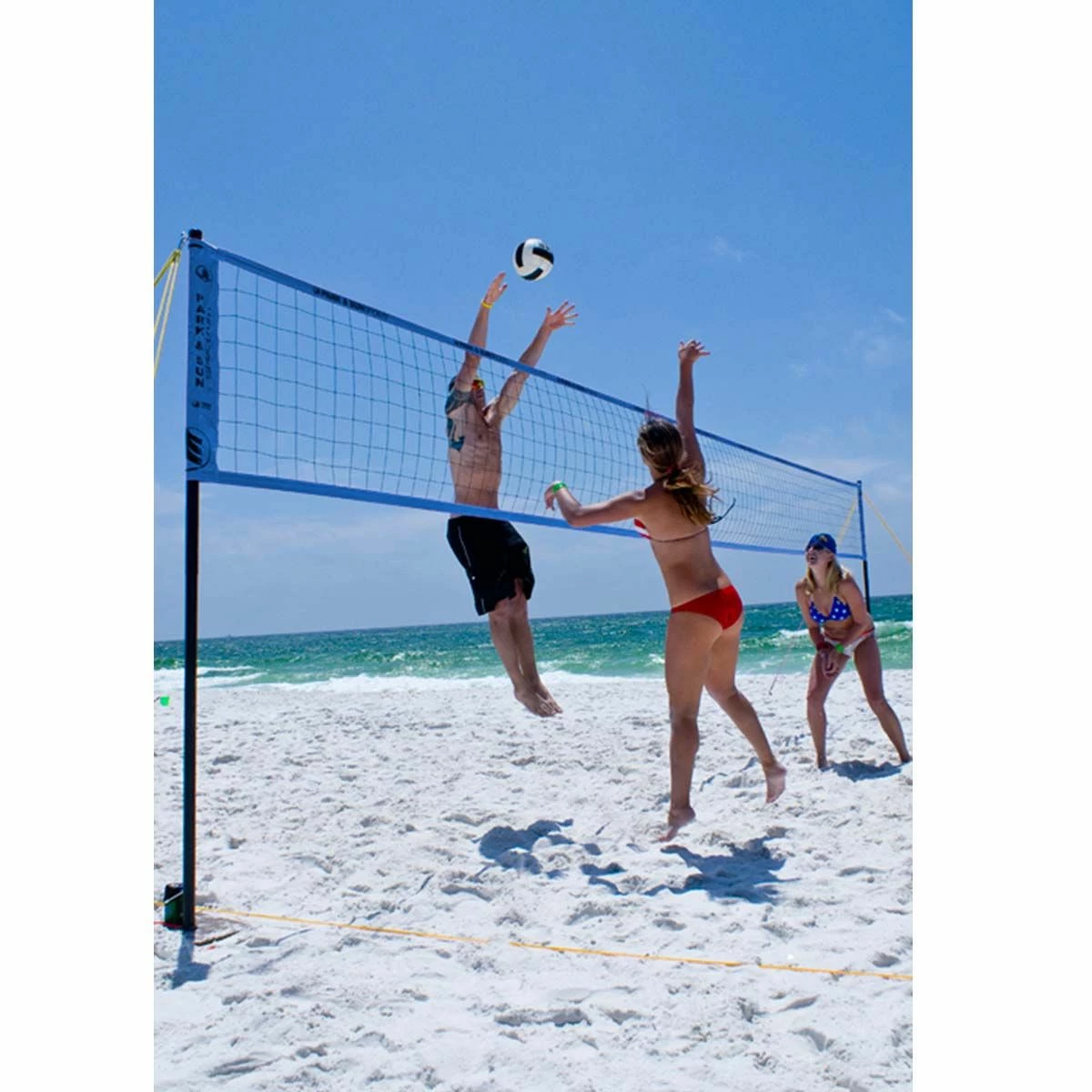 Hot Sale 🤩 Park & Sun Spectrum 2000 Outdoor Volleyball Net System Blue 🧨 3 Hot Sale 🤩 Park & Sun Spectrum 2000 Outdoor Volleyball Net System Blue 🧨 - Image 3