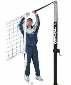 Hot Sale 🛒 Jaypro 3" Hybrid Steel Pin-Stop Volleyball Steel Net System, PVB-3000 👏 -Volleyball Official Shop a25 120 5