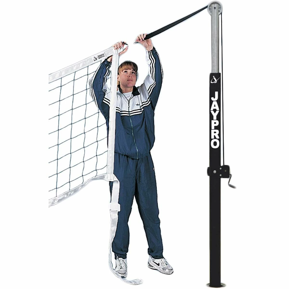 Flash Sale 🧨 Jaypro Featherlite Volleyball Net System for 3" Floor Sleeves, PVB-4500 ✨ 3 Flash Sale 🧨 Jaypro Featherlite Volleyball Net System for 3" Floor Sleeves, PVB-4500 ✨ - Image 3