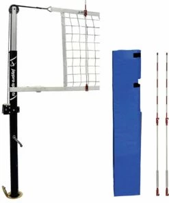 Best reviews of ❤️ Jaypro Hybrid Steel 3-1/2" Volleyball Net System for 3-1/2" Floor Sleeves, PVB-1500 ❤️