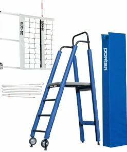 Hot Sale 😀 Porter Powr-Rib II INTERNATIONAL Volleyball Net System Package 😀