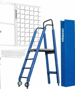 Top 10 ๐งจ Porter Powr-Steel 3" INTERNATIONAL Volleyball Net Package w/ Ref Stand โ