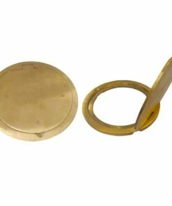 Flash Sale ⌛ Schelde Brass Hinged Volleyball Floor Plate 🎉
