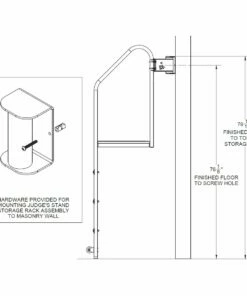 Wholesale π― Porter Powr-Steel Judges Stand Wall Bracket π 5 Wholesale π― Porter Powr-Steel Judges Stand Wall Bracket π -Volleyball Official Shop a25 237 02
