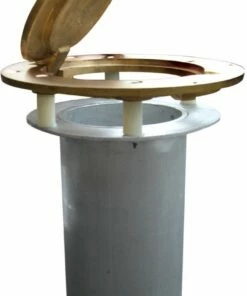 Wholesale 🌟 Jaypro 3-1/2" dia. Hinged Volleyball Floor Sleeves, PVB-75S (pair) 🎁