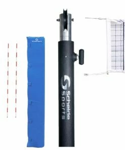 Promo ⭐ Schelde A3 PLUS Aluminum Volleyball Net System ❤️