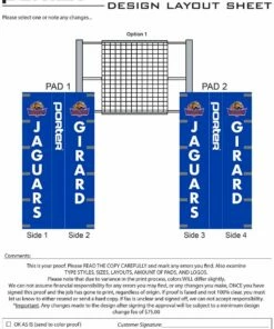 Wholesale 🎉 Porter Powr-Line INTERNATIONAL Volleyball Net System Package 👏 -Volleyball Official Shop a25 290 custom graphics