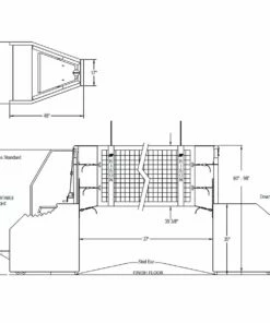 Top 10 🎁 Bison Arena II Portable Free-Standing Volleyball Net System 😀 -Volleyball Official Shop a25 293 diagram 1