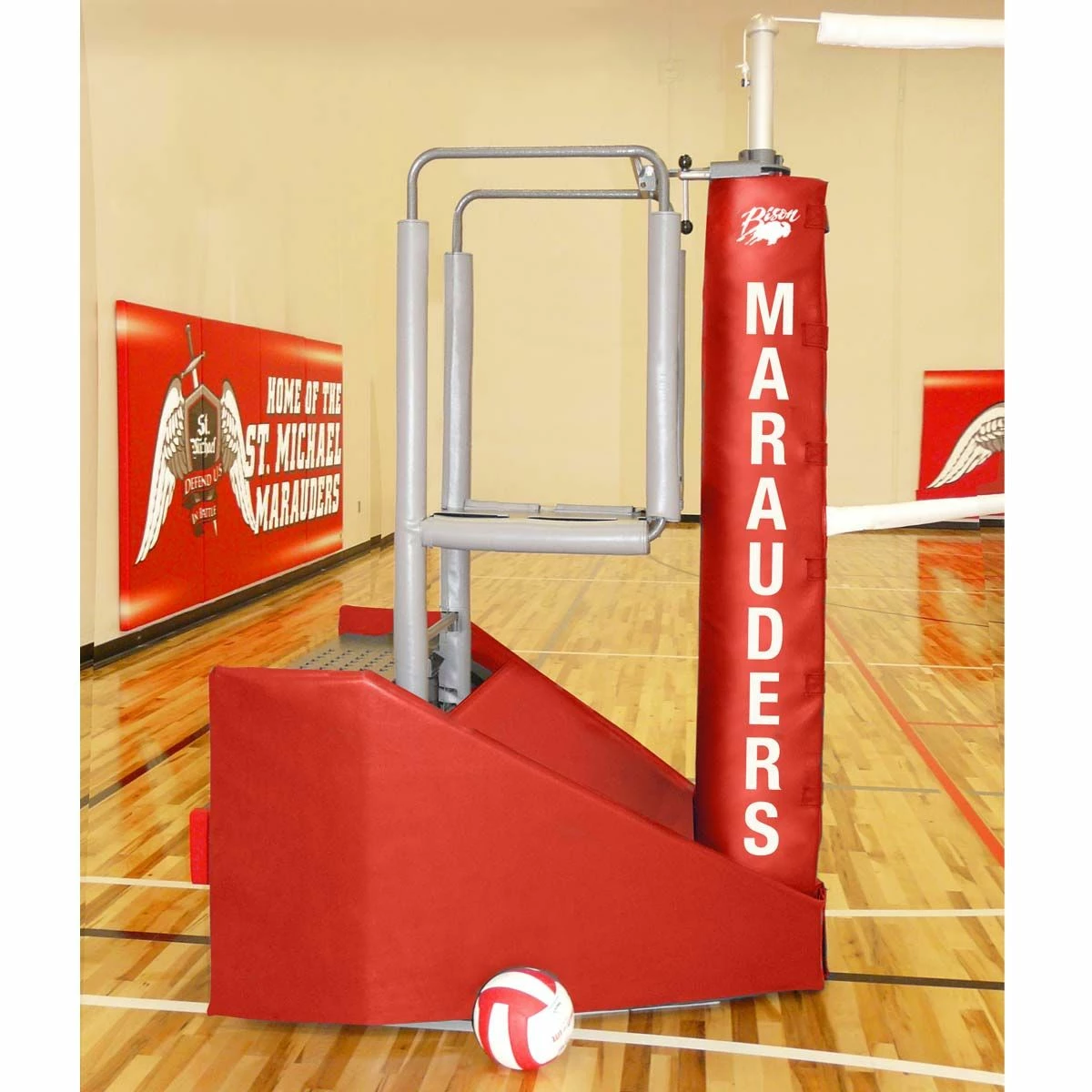 Discount ✔️ Bison Arena JR Portable Freestanding Volleyball Net System ✔️ 5 Discount ✔️ Bison Arena JR Portable Freestanding Volleyball Net System ✔️ - Image 5
