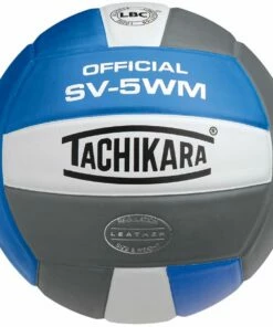 Hot Sale ๐งจ Tachikara SV5WM Leather Volleyball, COLORS Scarlet ๐