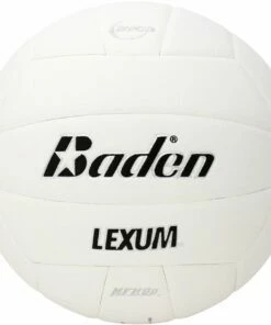 Promo 🎁 Baden VX450 Lexum Soft-Touch Composite Volleyball, WHITE 😍