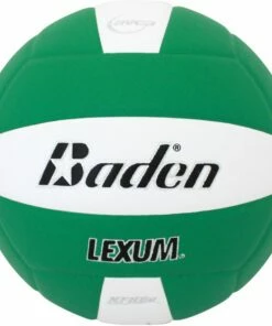 Discount 💯 Baden VX450C Lexum Soft-Touch Composite Volleyball, COLORS 💯 -Volleyball Official Shop a25 463grnwht