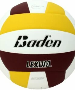 Discount 💯 Baden VX450C Lexum Soft-Touch Composite Volleyball, COLORS 💯 -Volleyball Official Shop a25 463maryelwht