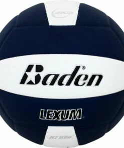 Discount 💯 Baden VX450C Lexum Soft-Touch Composite Volleyball, COLORS 💯 -Volleyball Official Shop a25 463navwht