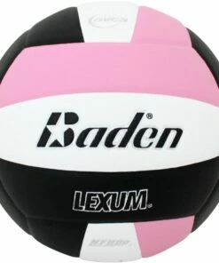 Discount 💯 Baden VX450C Lexum Soft-Touch Composite Volleyball, COLORS 💯 -Volleyball Official Shop a25 463pnkblkwht