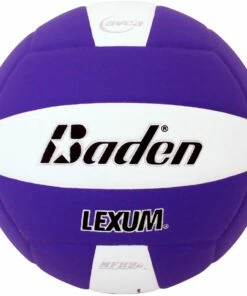Discount 💯 Baden VX450C Lexum Soft-Touch Composite Volleyball, COLORS 💯 -Volleyball Official Shop a25 463purwht