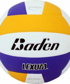 Discount 💯 Baden VX450C Lexum Soft-Touch Composite Volleyball, COLORS 💯 -Volleyball Official Shop a25 463puryelwht
