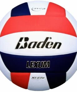 Discount 💯 Baden VX450C Lexum Soft-Touch Composite Volleyball, COLORS 💯 -Volleyball Official Shop a25 463redwhtnav