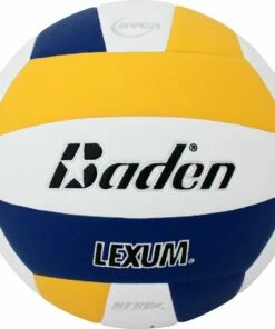 Discount 💯 Baden VX450C Lexum Soft-Touch Composite Volleyball, COLORS 💯 -Volleyball Official Shop a25 463royyelwht
