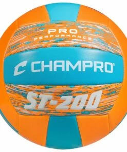 Best deal 😍 Champro ST-200 Pro Performance Outdoor Volleyball Orange 🛒
