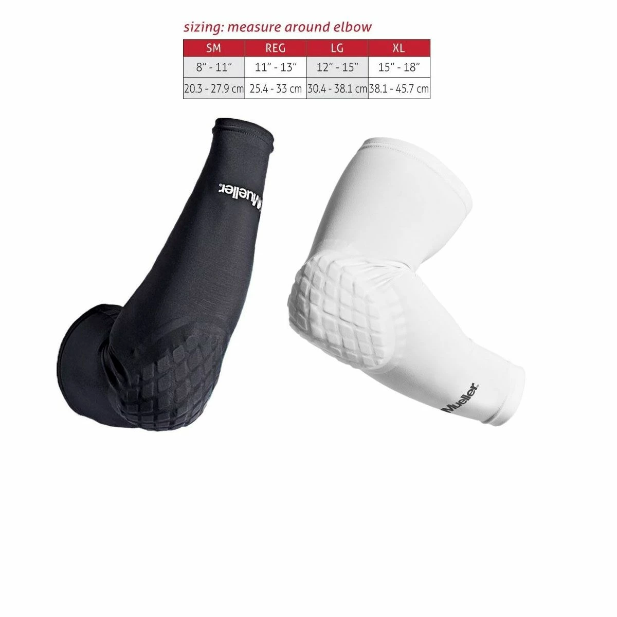 Outlet 😀 Mueller Diamond Pad Elbow Sleeve Black 🎉 2 Outlet 😀 Mueller Diamond Pad Elbow Sleeve Black 🎉 - Image 2