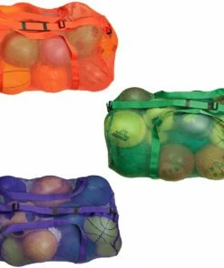 Outlet 🛒 Champion Mesh Sports Equipment Bag, 15''x36'' Royal 😍 -Volleyball Official Shop a60 252colorsb 1