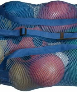 Outlet 🛒 Champion Mesh Sports Equipment Bag, 15''x36'' Royal 😍