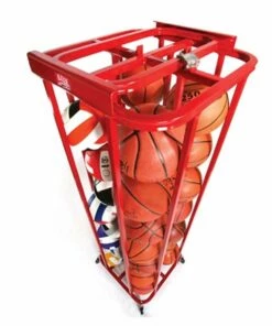 Cheapest ✨ Blazer 4827 Space Mizer Lockable Vertical Ball Carrier Maroon ✨ -Volleyball Official Shop a60 282 1