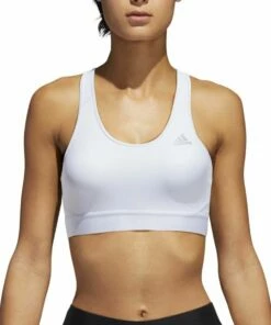 Outlet 🌟 Adidas Alphaskin Sports Bra White ✨