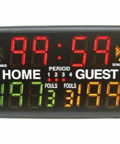 Deals βοΈ Multi-Sport Electronic Tabletop Scoreboard w/ Wireless Remote, 24"W x 16"H β