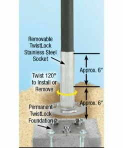 Wholesale 🧨 Bison Centerline Elite Beach Sand Volleyball Net System ✔️ -Volleyball Official Shop second image