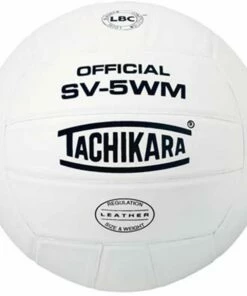 Best deal 🌟 Tachikara SV5WM Leather Volleyball, WHITE ✨