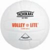Discount 🔔 Tachikara SV-MN Volley-Lite Training Volleyball, WHITE ⭐